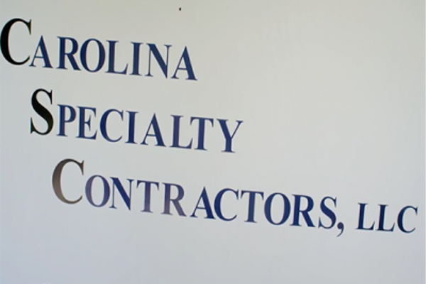 Cogent Analytics Client: Carolina Specialty Contractors