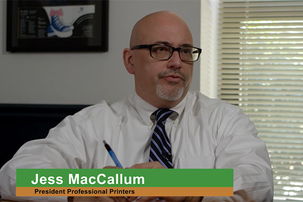 Cogent Analytics Client: Jess MacCallum of Professional Printers