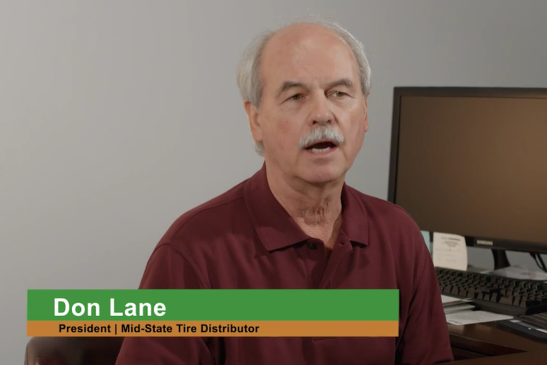 Cogent Analytics Client: Don Lane of Mid-State Tire Distributor