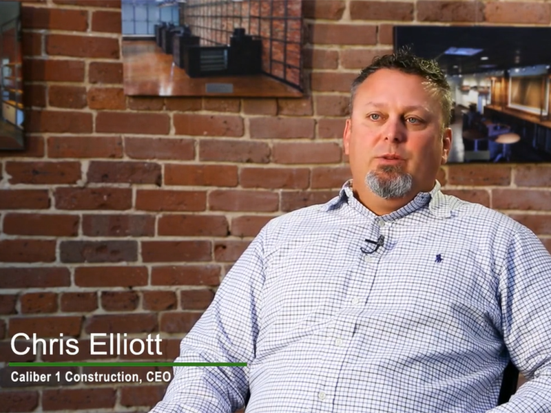 Cogent Analytics Client: Chris Elliott of Caliber 1