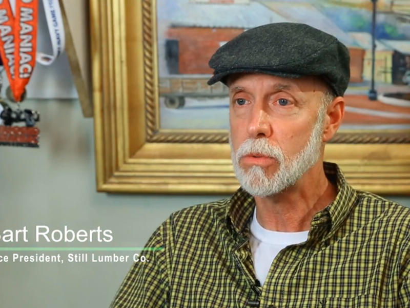 Cogent Analytics Client: Bart Roberts of Still Lumber Co.