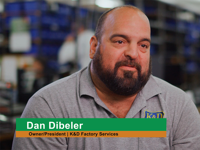 Cogent Analytics Client: Dan Dibeler of K&D Factory Services