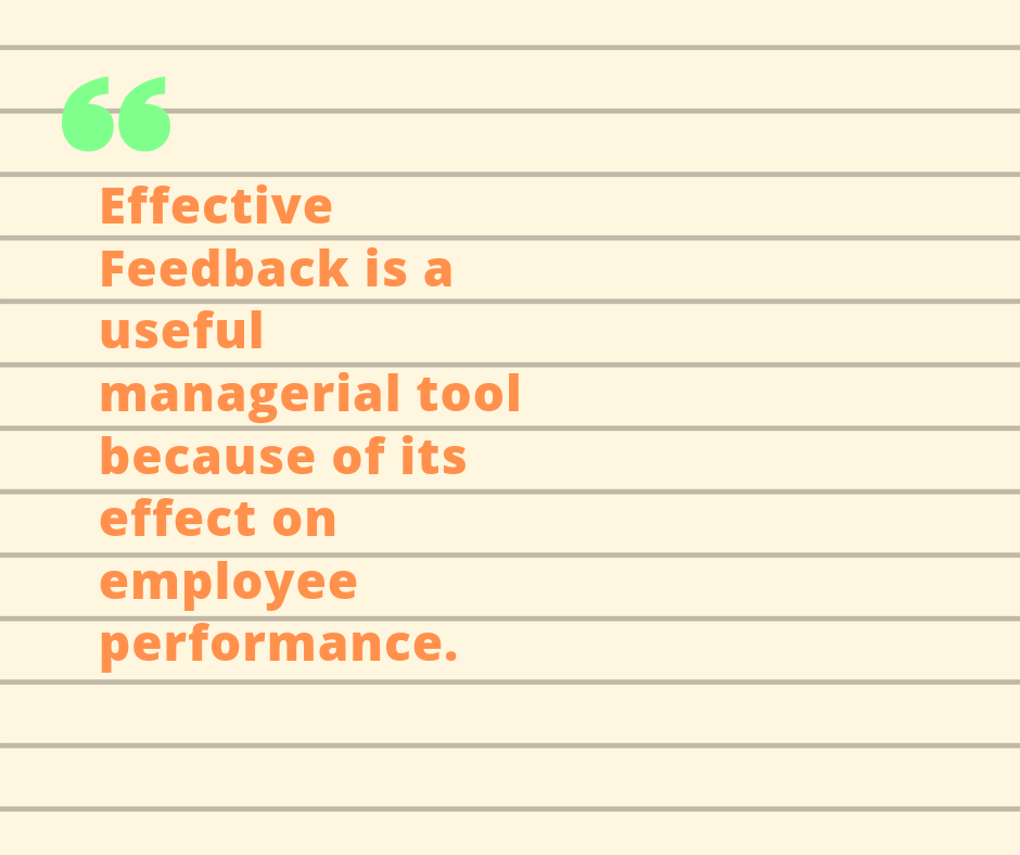 Effective Feedback Is Useful