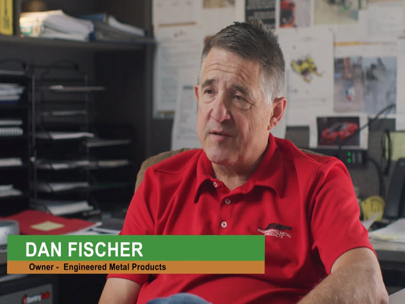 Dan Fischer - Owner - Engineered Metal Products, a client of Cogent Analytics