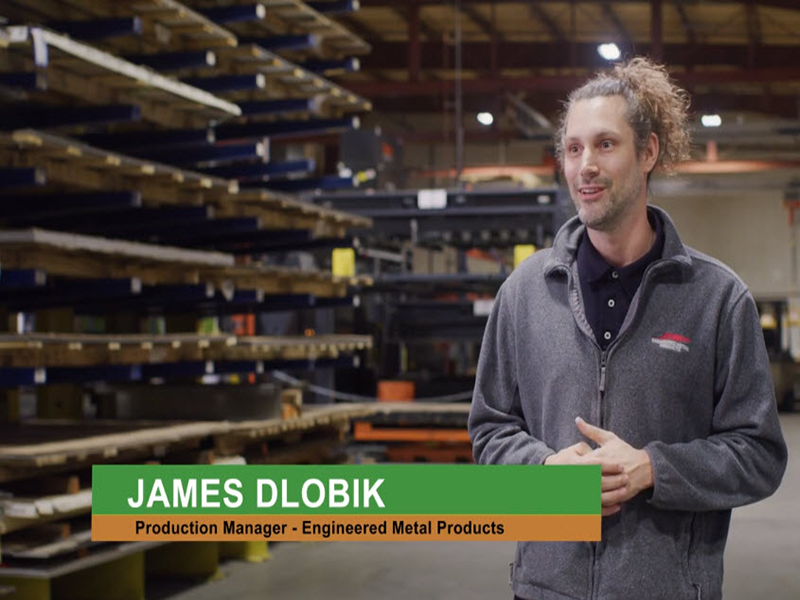 James Dlobik - Production Manager - Engineered Metal Products, a client of Cogent Analytics